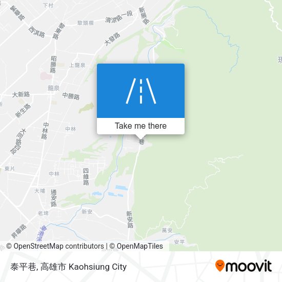 泰平巷地圖
