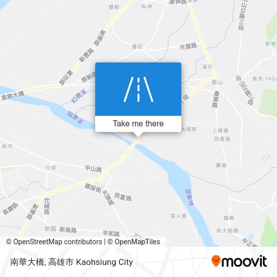 南華大橋 map