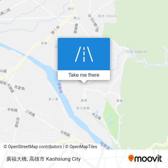 廣福大橋地圖