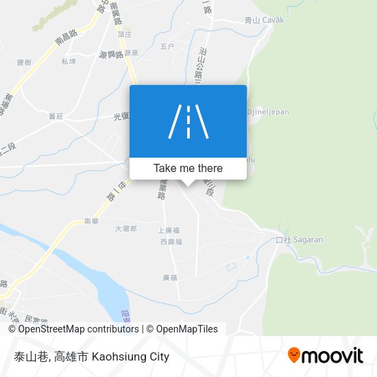 泰山巷地圖