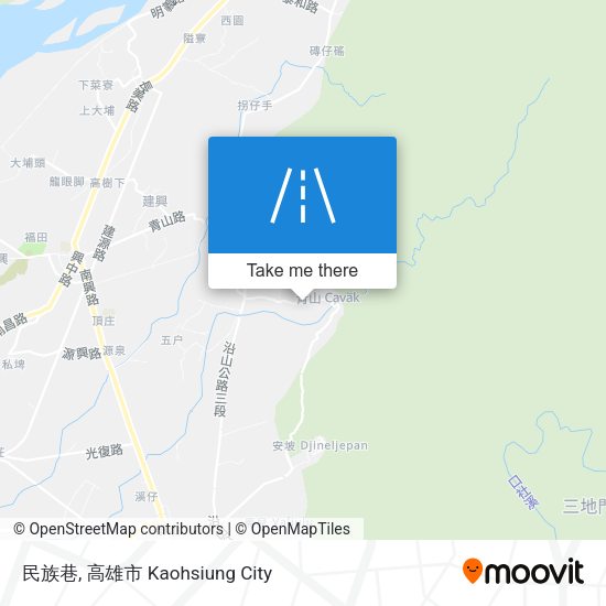 民族巷 map