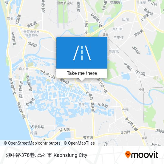 湖中路378巷地圖