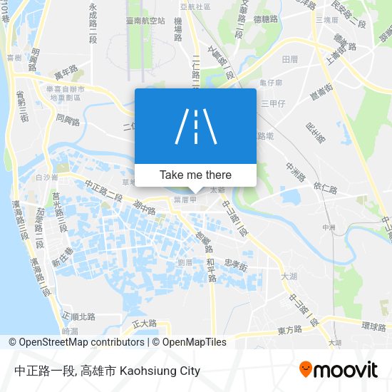 中正路一段 map