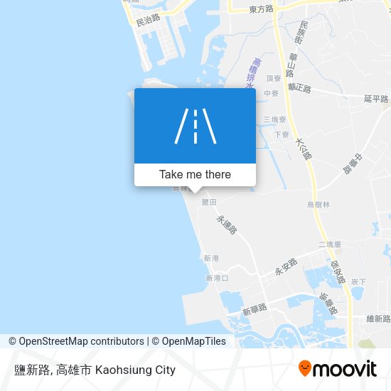 鹽新路地圖