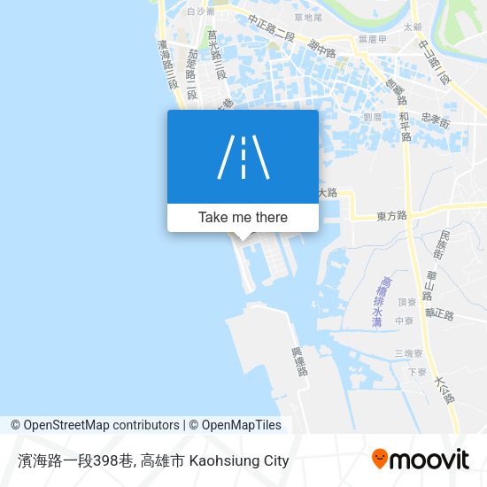 濱海路一段398巷 map