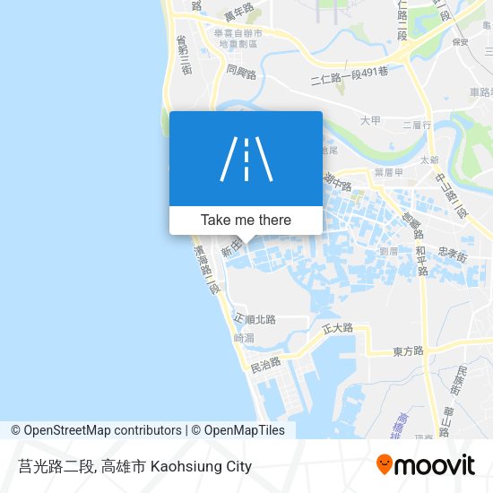 莒光路二段 map