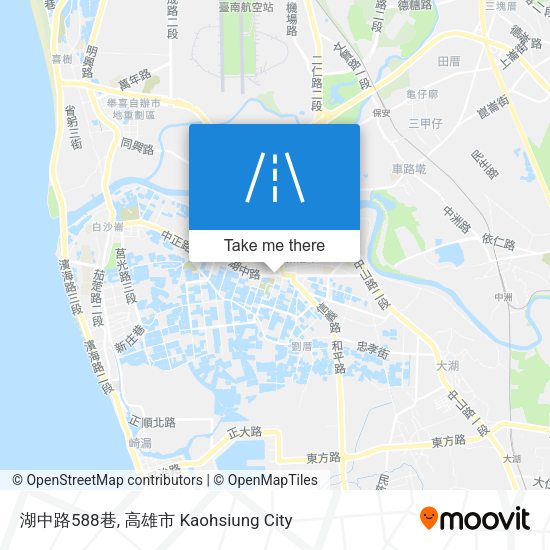 湖中路588巷地圖