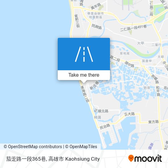 茄萣路一段365巷 map