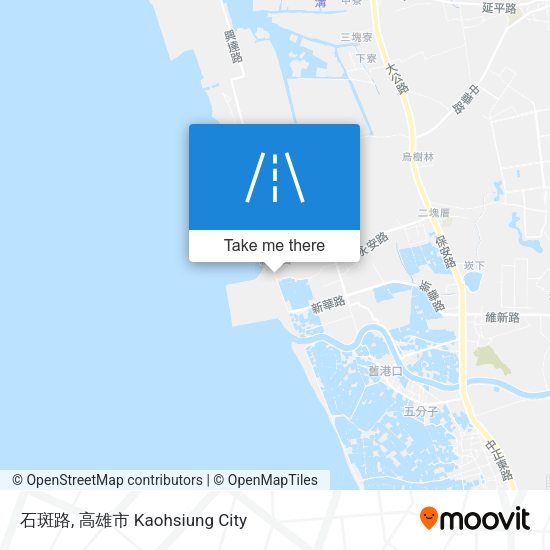 石斑路 map
