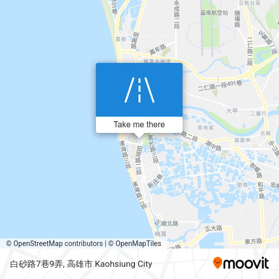 白砂路7巷9弄地圖