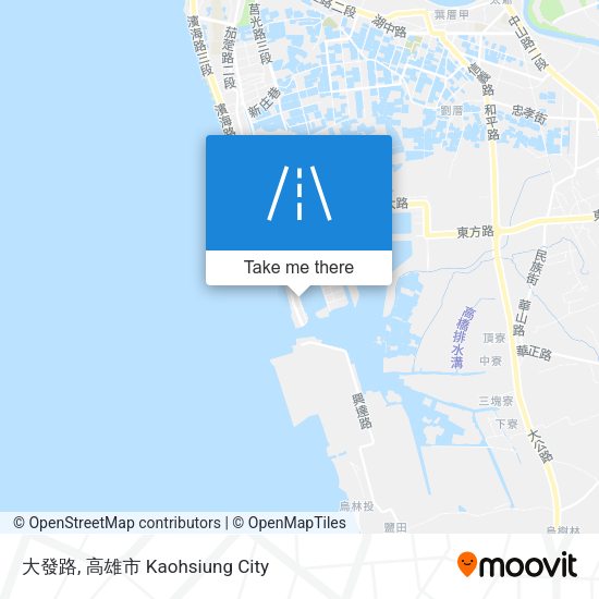 大發路 map