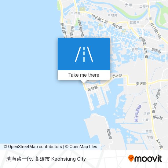 濱海路一段 map