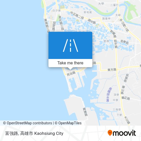 富強路 map