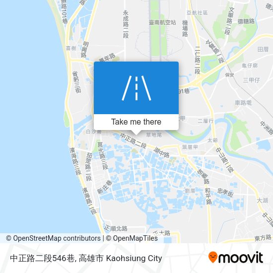 中正路二段546巷地圖