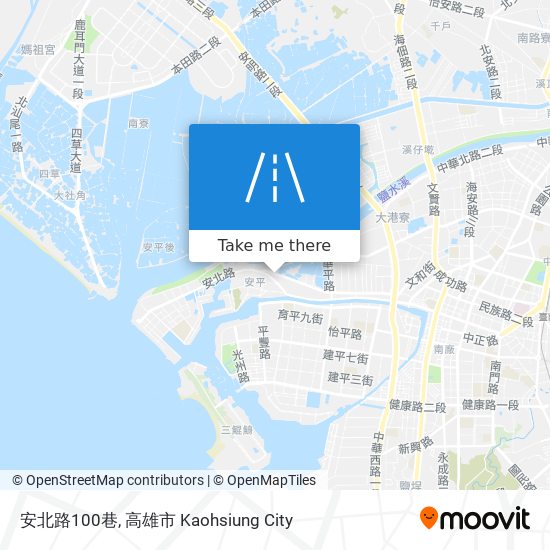 安北路100巷地圖