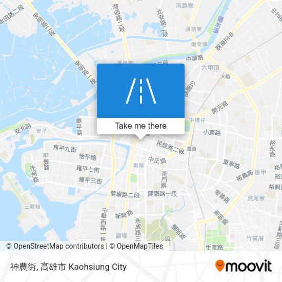 神農街 map
