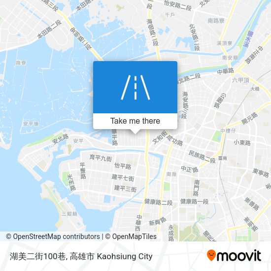 湖美二街100巷 map