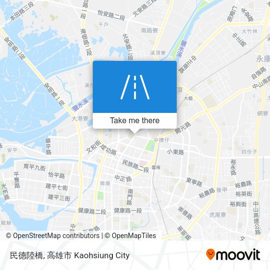 民德陸橋 map