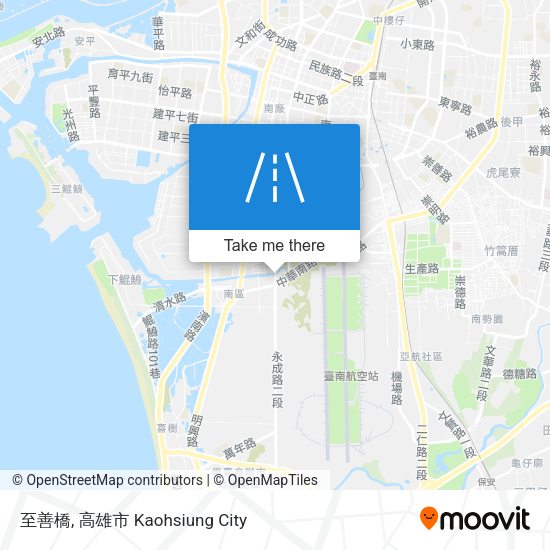 至善橋 map