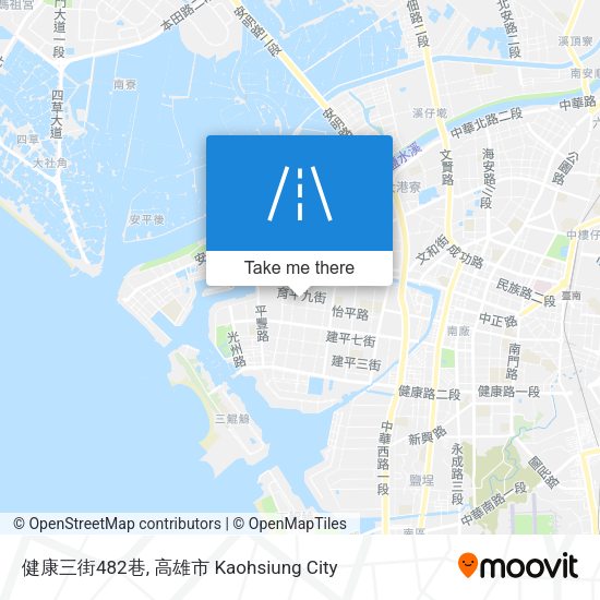 健康三街482巷地圖