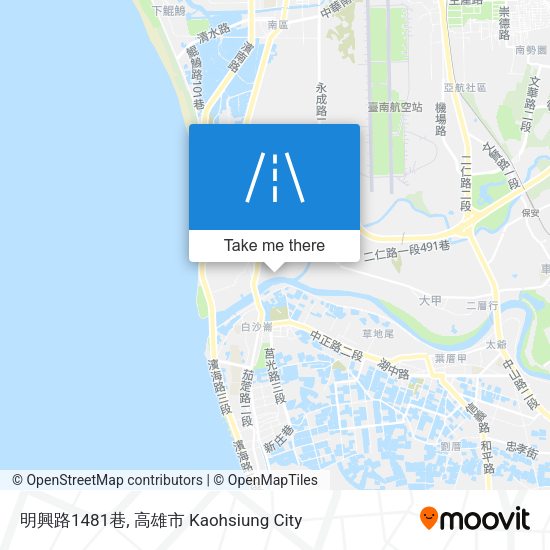 明興路1481巷 map