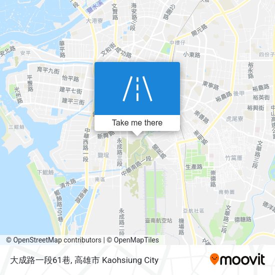 大成路一段61巷地圖