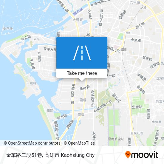 金華路二段51巷 map