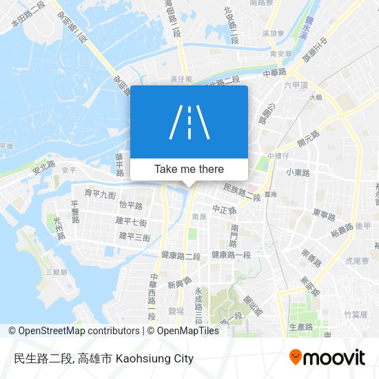 民生路二段地圖