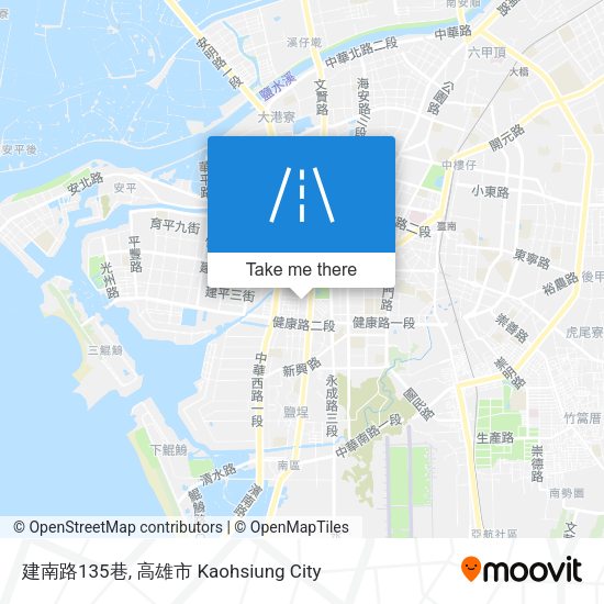 建南路135巷地圖