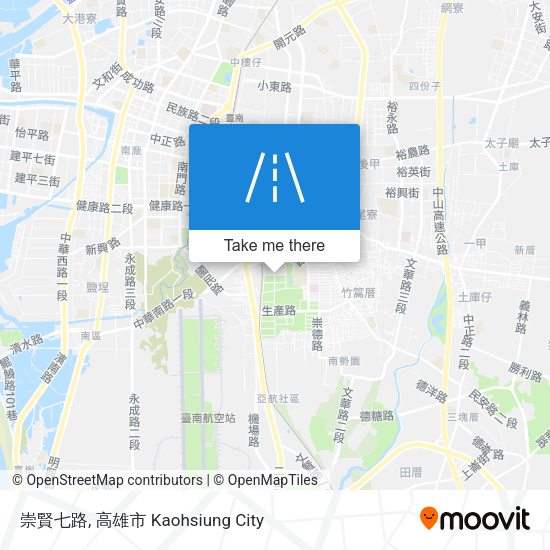 崇賢七路 map