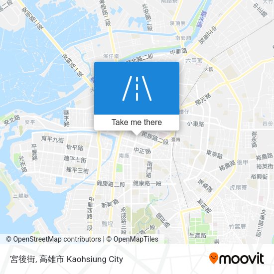 宮後街 map
