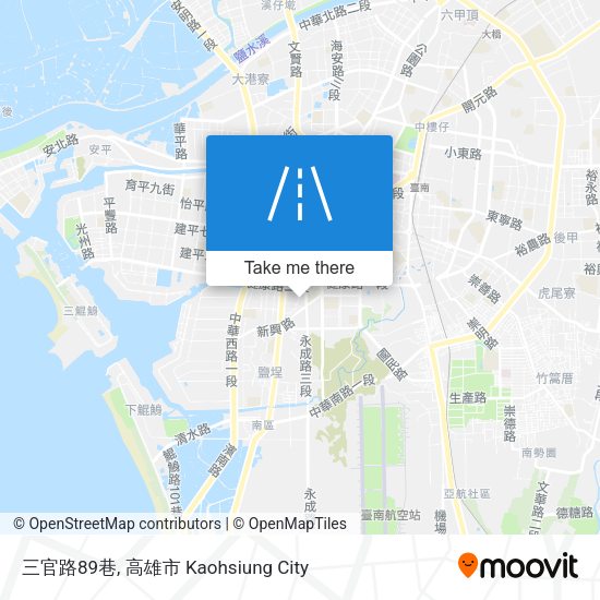 三官路89巷地圖