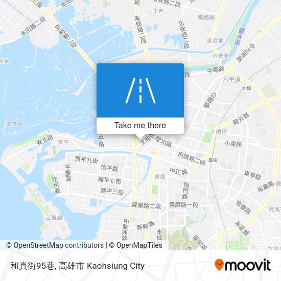 和真街95巷 map