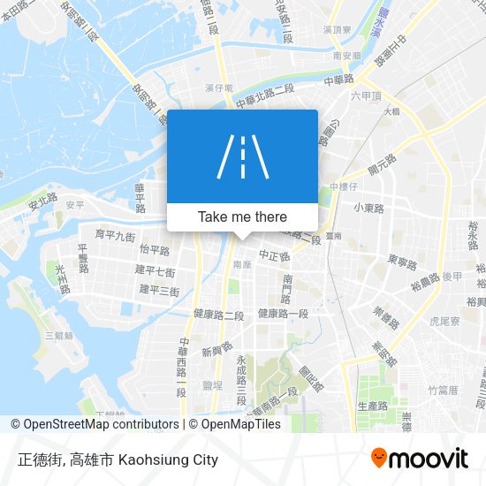 正德街 map