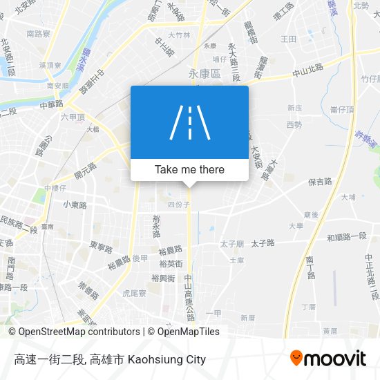 高速一街二段地圖