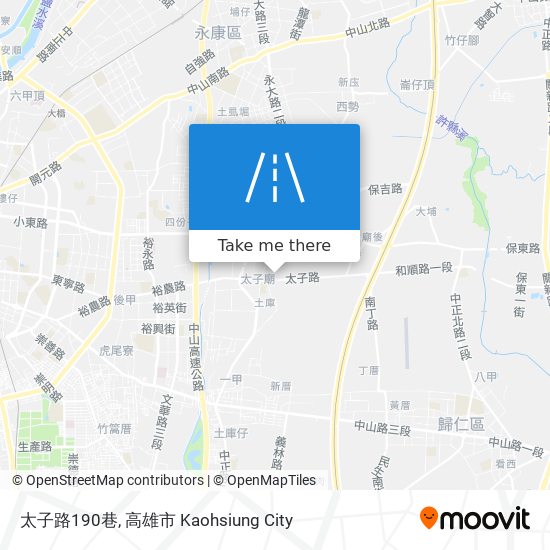 太子路190巷 map