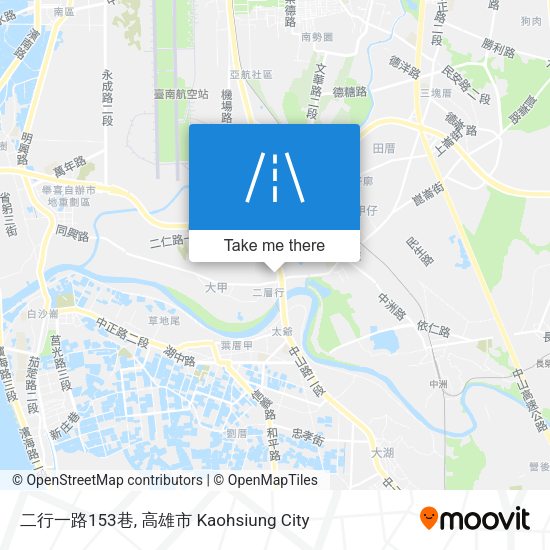 二行一路153巷 map