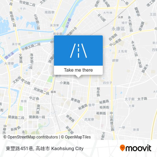 東豐路451巷地圖