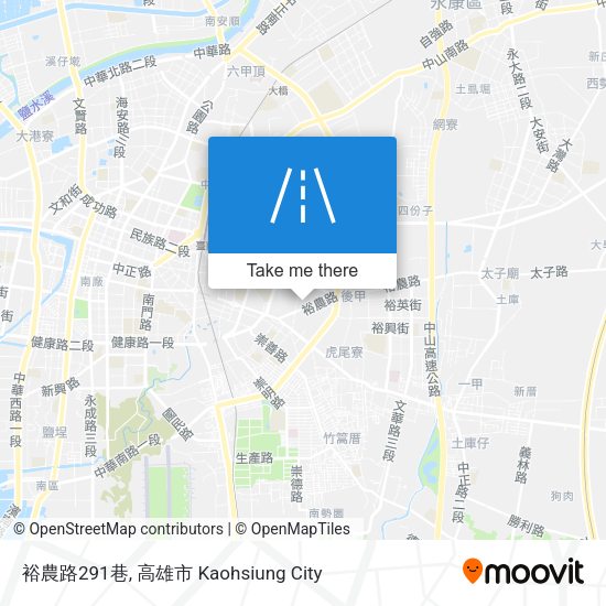 裕農路291巷地圖
