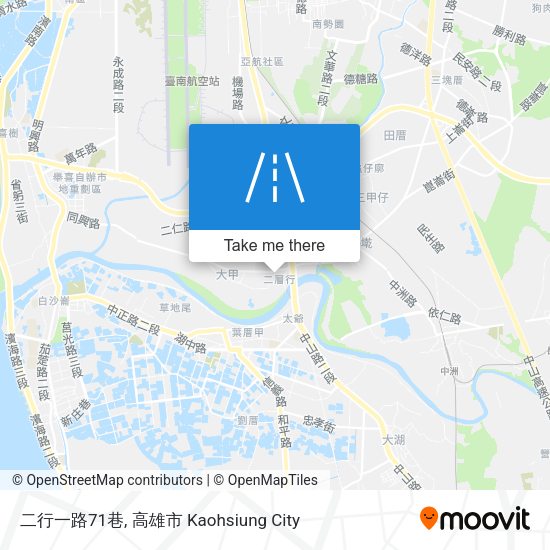 二行一路71巷 map