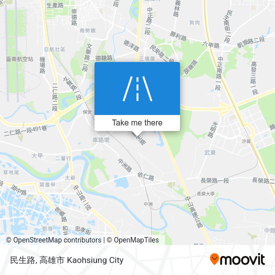 民生路地圖