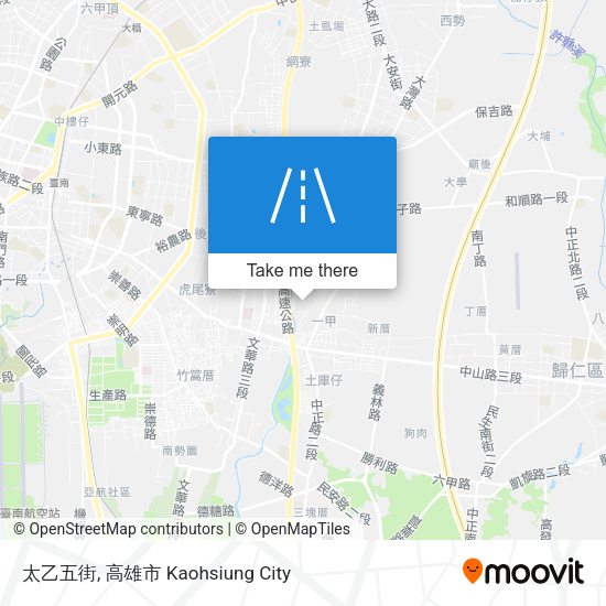 太乙五街 map