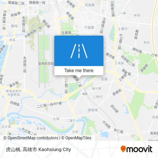虎山橋地圖