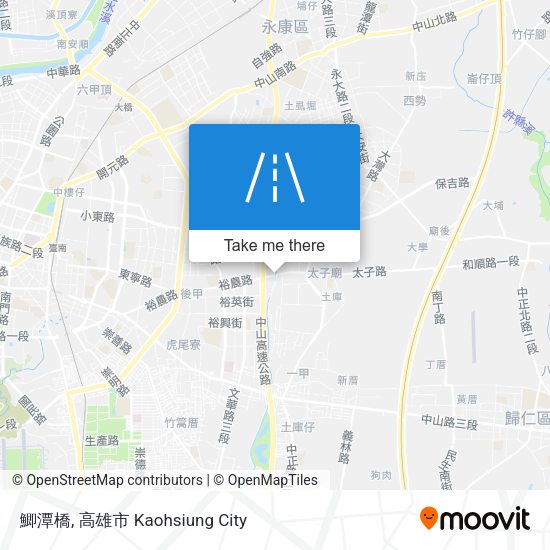 鯽潭橋地圖