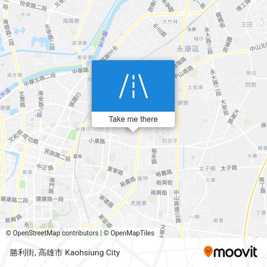 勝利街地圖