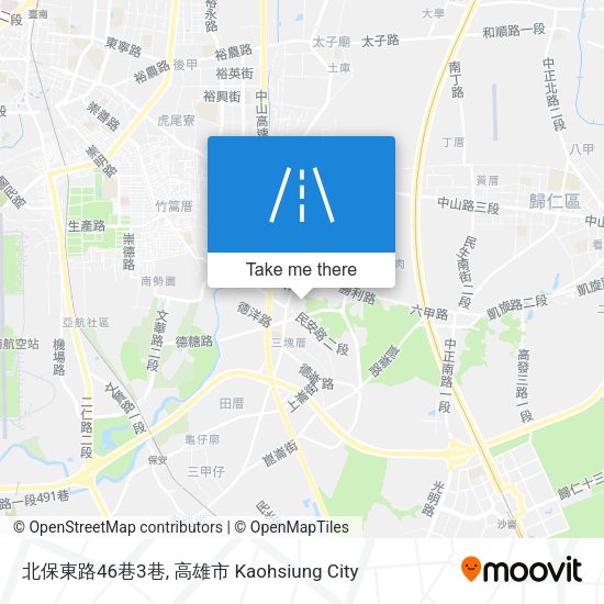 北保東路46巷3巷地圖