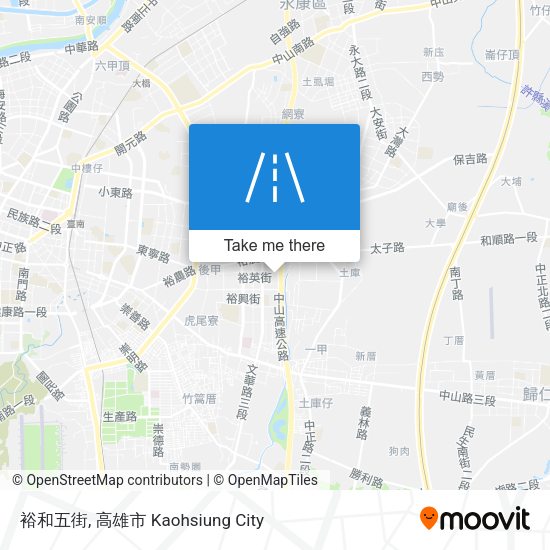 裕和五街 map