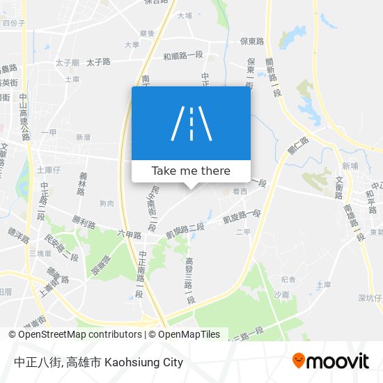 中正八街 map
