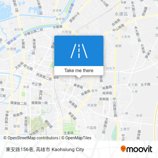 東安路156巷地圖