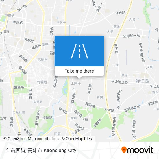 仁義四街 map